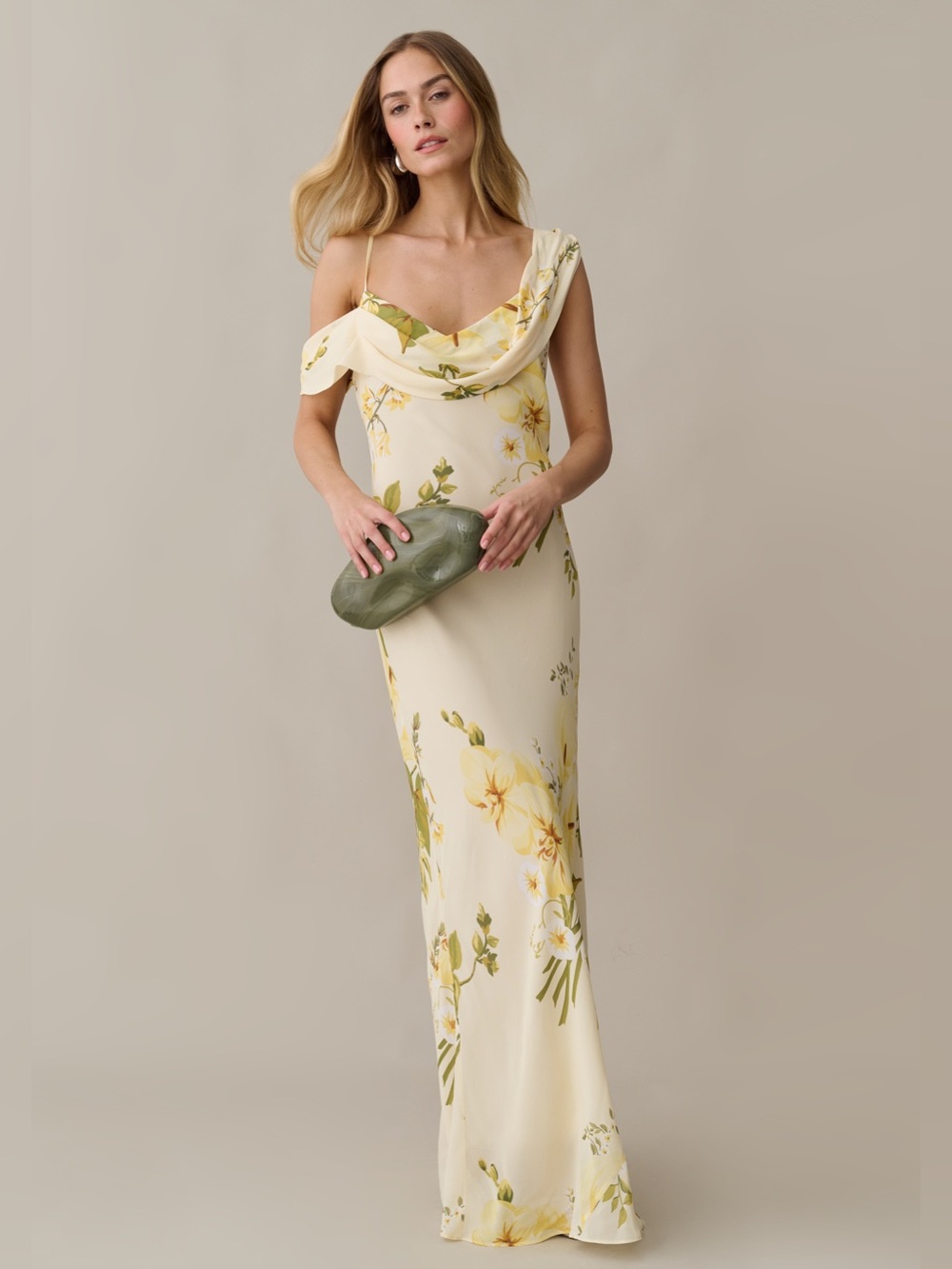 NWT Few Moda Sable Dress size 6 Yellow Floral Sunpetal garden Kourt reformation
